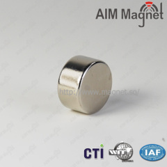 1/2"dia x 1/4" thick Neodymium cylinder Magnets for sale