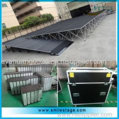 Portable stage & mobile stage
