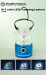 Camping lantern with 8+1 color leds