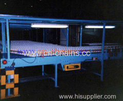 E40 Flat top plastic conveyor belt 40mm pitch