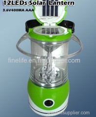 12 leds solar lantern