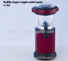 9 led super light with hook