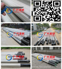 SS sand control water well screen pipes--Johnson Screens / China Steel Pipes for sale