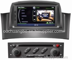 Ouchuangbo Autoradio GPS one din DVD for Renault Megane II 2002-2008