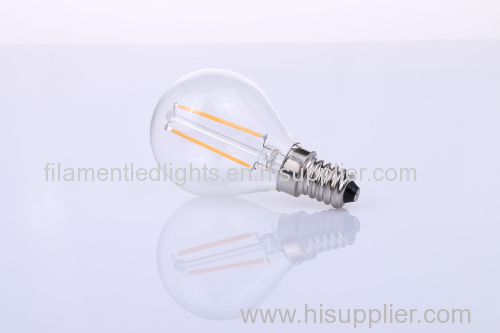 P45 filament led lamps