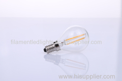 P45 led filament lamp