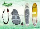 Round durable Epoxy Stand Up Fiberglass Paddle Boards surfboards for beginners