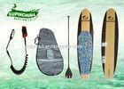 Middle rocker Swallow Tail customized Wooden Sup boards of EPS Core