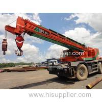 used rough terrain crane Kato KR45H-VS