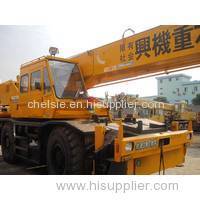 Used Rough crane Kato 25 tons KR250E