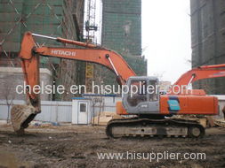 Used Japan crawler Hitachi model hydraulic excavator