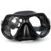 Low Volume Black Silicone diving Mask