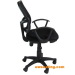 mesh mid back arms furniture desk office task swivel computer staff chair