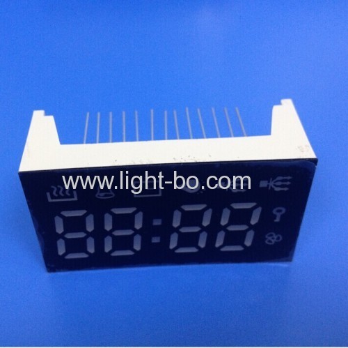 display a led ultra blu a 7 segmenti per timer forno a microonde