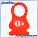 Red cute Silicone baby bibs supplier