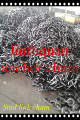 ISO standard stud link chain with competitive price and good quality