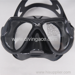 Low volume PVC diving glasses