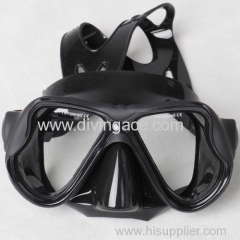 Low volume PVC diving glasses
