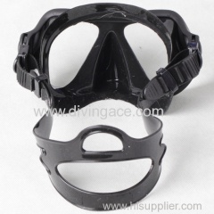 Low volume PVC diving glasses