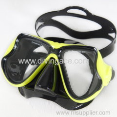 Professional two glasses lens diving mask