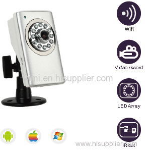 720P Two way CMOS Sensor Easy Setup Home Security CCTV Network Camera