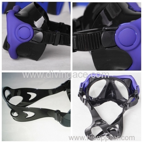 Popular scuba two lens swimming mask