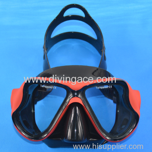 Genuine fashion rubber diving mask