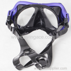 New styling rubber freediving mask