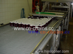 Flush Grid E40 Modular conveyor belt Heavy duty straight running belt