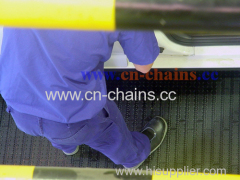 Non Slip plastic modular conveyor belt E40 similar with Eurobelt