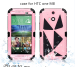 Heavy Duty Hybrid Ru-gged Armor Rubber Matte Hard Case Cover For HTC ONE 2 M8 FREE