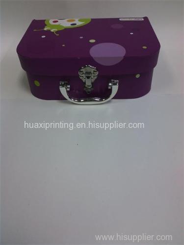 deep purple gift boxes with lock