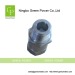 Right angle stainless steel check valve for pneumatics