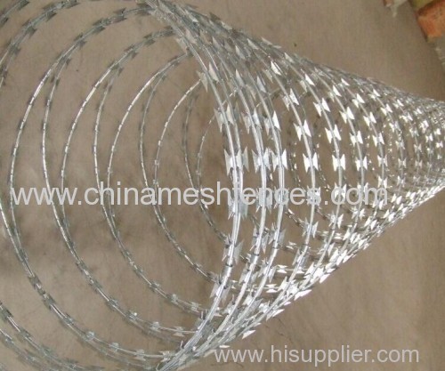 Crossed Coil BTO30 Razor Wire