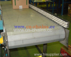 series E50 Flat top PVC modular conveyor belt