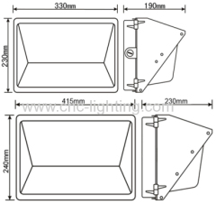 IP65 CREE LED Wall Pack (UL&DLC)