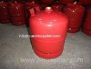 3kg Red camping lpg gas bottles,Compressed Gas Cylinders,7.2L portable GLP gas Tank for sales