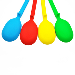 Eco friendly silicone soup ladle spoon for cooking