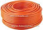 8*15mm Orange PVC Pipe / LP Gas Hose For For LPG Regulator Nigeria , 50m/Roll