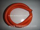 High Intensity Orange PVC Pipe / LP Gas Hose For Nigeria , 50m/Roll With Shrink Wrap
