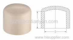 CPVC WATER SUPPLY PIPE FITTINGS DIN(END CAP)