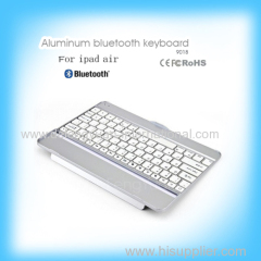 Suitable for 9.7 inches Ipad Air aluminum bluetooth keyboard with high quality