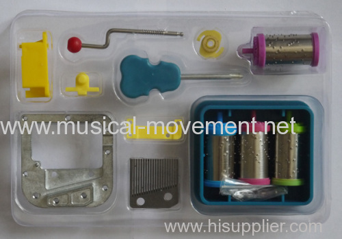 FOUR MELODIES DIY MECHANICAL MUSIC BOX KIT