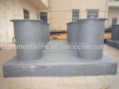 Mooring Boat Dock Bollard Mooring double bitt bollards