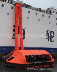 vertical chute escape chute of marine evacuation system