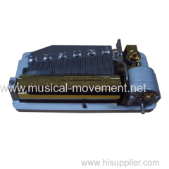 Back-Windup Music Box Mechanisms Easy Operation Deluxe 50 Note