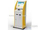 Thermal Printer Bill Payment Kiosk Machine With 17inch Touch Screen , Dust Proof