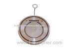 Good Seal Performance Single - Plate Wafer Check Valve for FreshWater, SeaWater