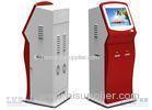 Indoor Free Standing Card Dispenser Kiosk with Touch Screen Use In Bank