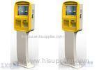 Indoor Touch Screen Bill Payment Kiosk Terminal With Card Reader For Self Payment